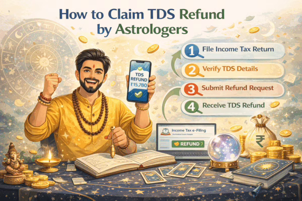 : HOW TO CLAIM TDS REFUND BY ASTROLOGERS