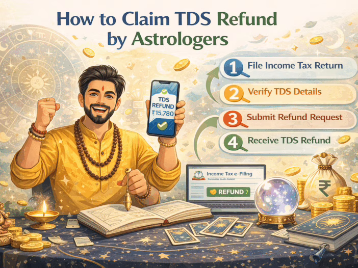 : HOW TO CLAIM TDS REFUND BY ASTROLOGERS