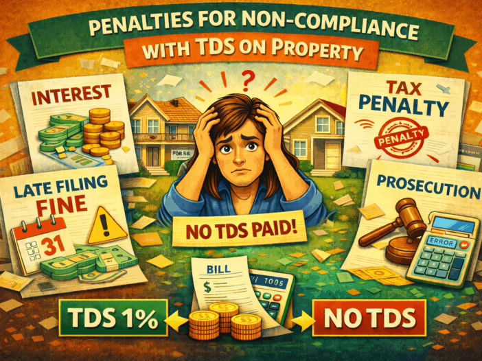 PENALTIES FOR NON-COMPLIANCE WITH TDS ON PROPERTY