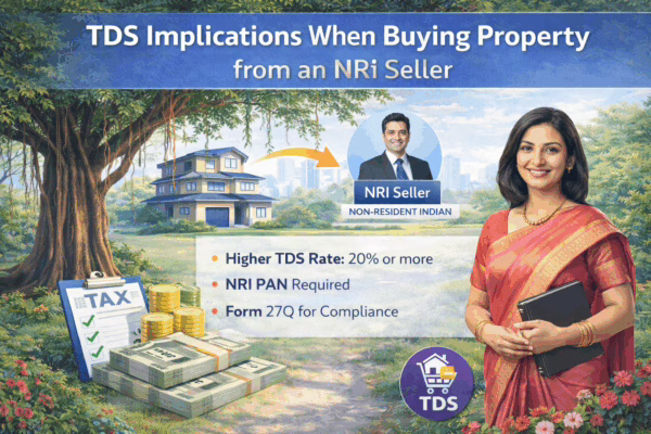 TDS Implications When Buying Property from an NRI Seller: