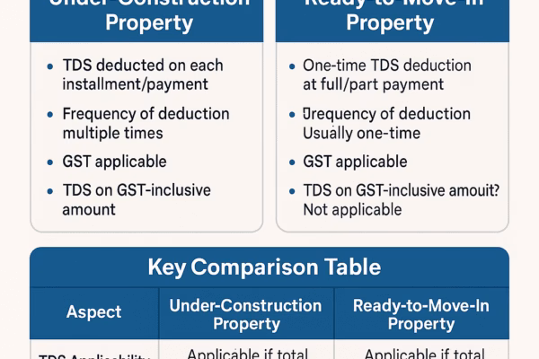 TDS On Under-Construction vs. Ready-To-Move-In Properties: