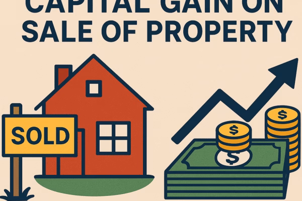 CAPITAL GAIN ON SALE OF PROPERTY