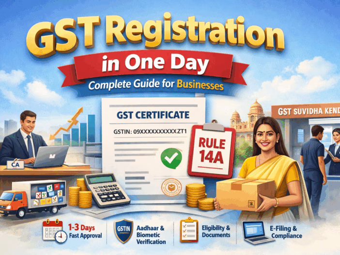 GST Registration in One Day