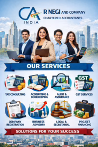 R negi and company services