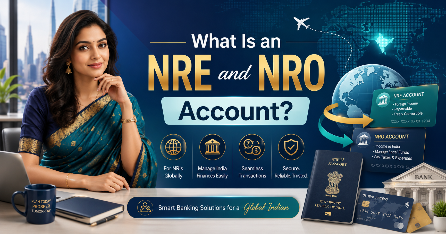 What is NRE and NRO Account ?