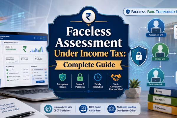 Faceless Assessment Under Income Tax Complete Guide