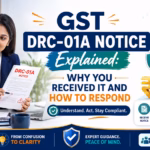 GST DRC-01A Notice Explained Why You Received It and How to Respond