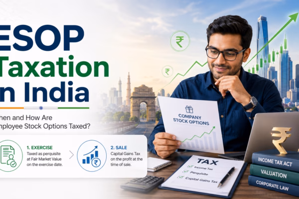 ESOP Taxation in India When and How Are ESOPs Taxed
