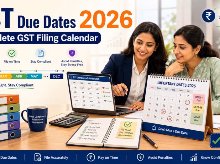 GST Due Dates 2026 Complete GST Filing Calendar & Compliance Guide
