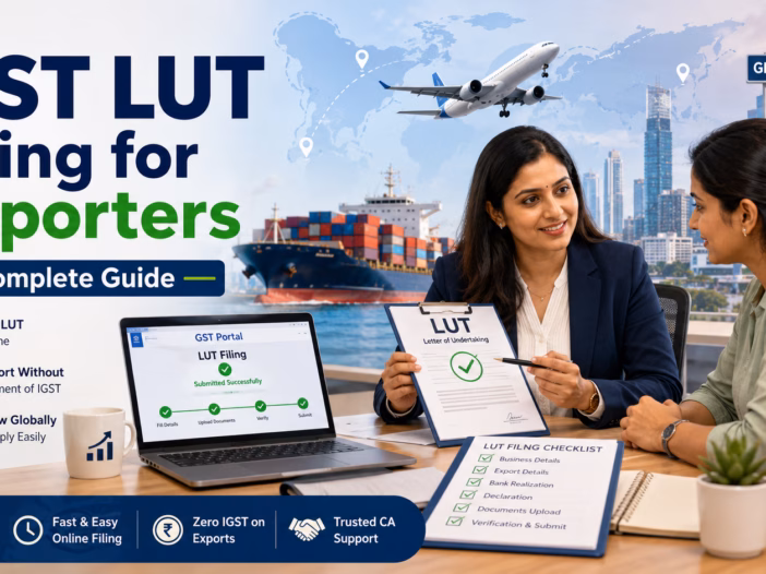 GST LUT Filing for Exporters Complete Guide