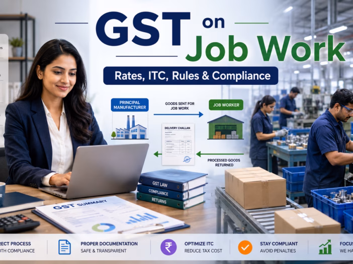 GST on Job Work Rates, ITC, Rules & Compliance