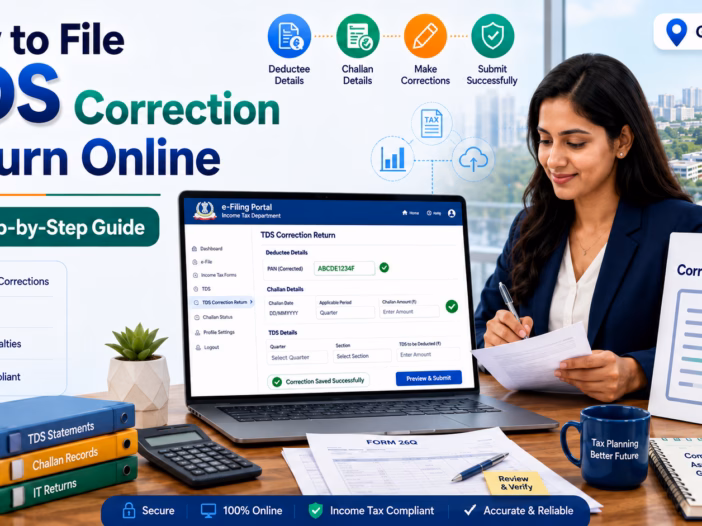 How to File TDS Correction Return Online Step-by-Step Guide