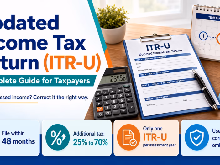 Updated Income Tax Return (ITR-U) Complete Guide for Taxpayers