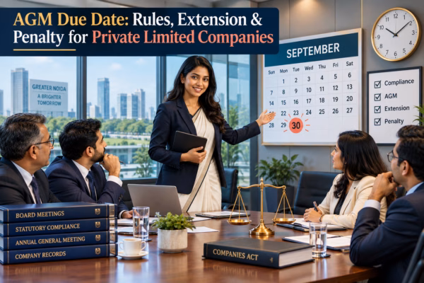 AGM Due Date Rules, Extension & Penalty for Private Limited Companies