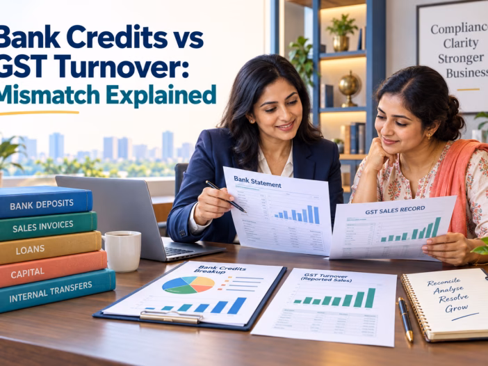 Bank Credits vs GST Turnover Mismatch Explained