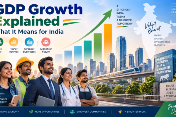 GDP Growth Explained What It Means for India