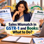Sales Mismatch in GSTR-1 and Books What to Do